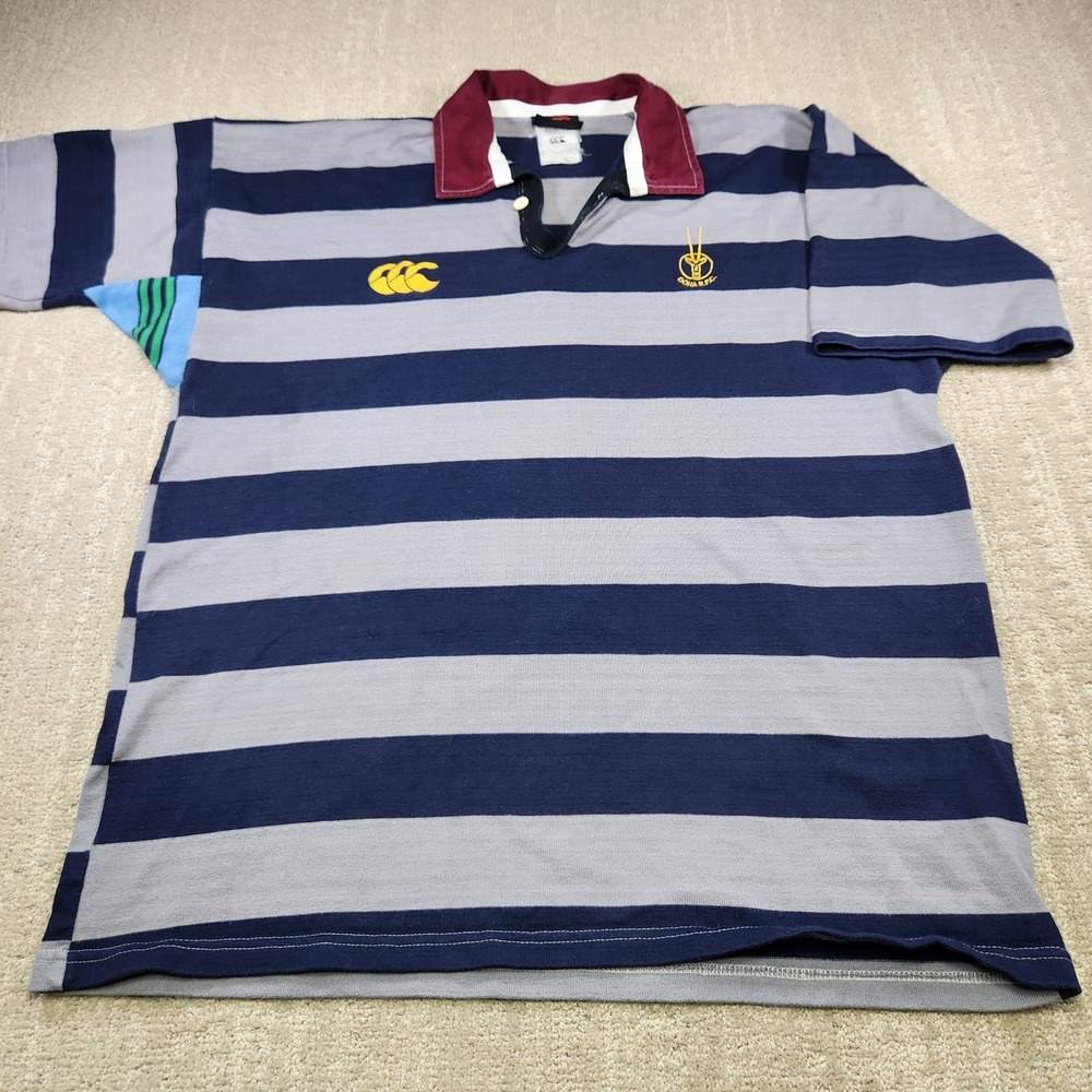 Canterbury Of New Zealand Qatar DOHA Rugby Club Jersey Men XL Player Issue Shirt